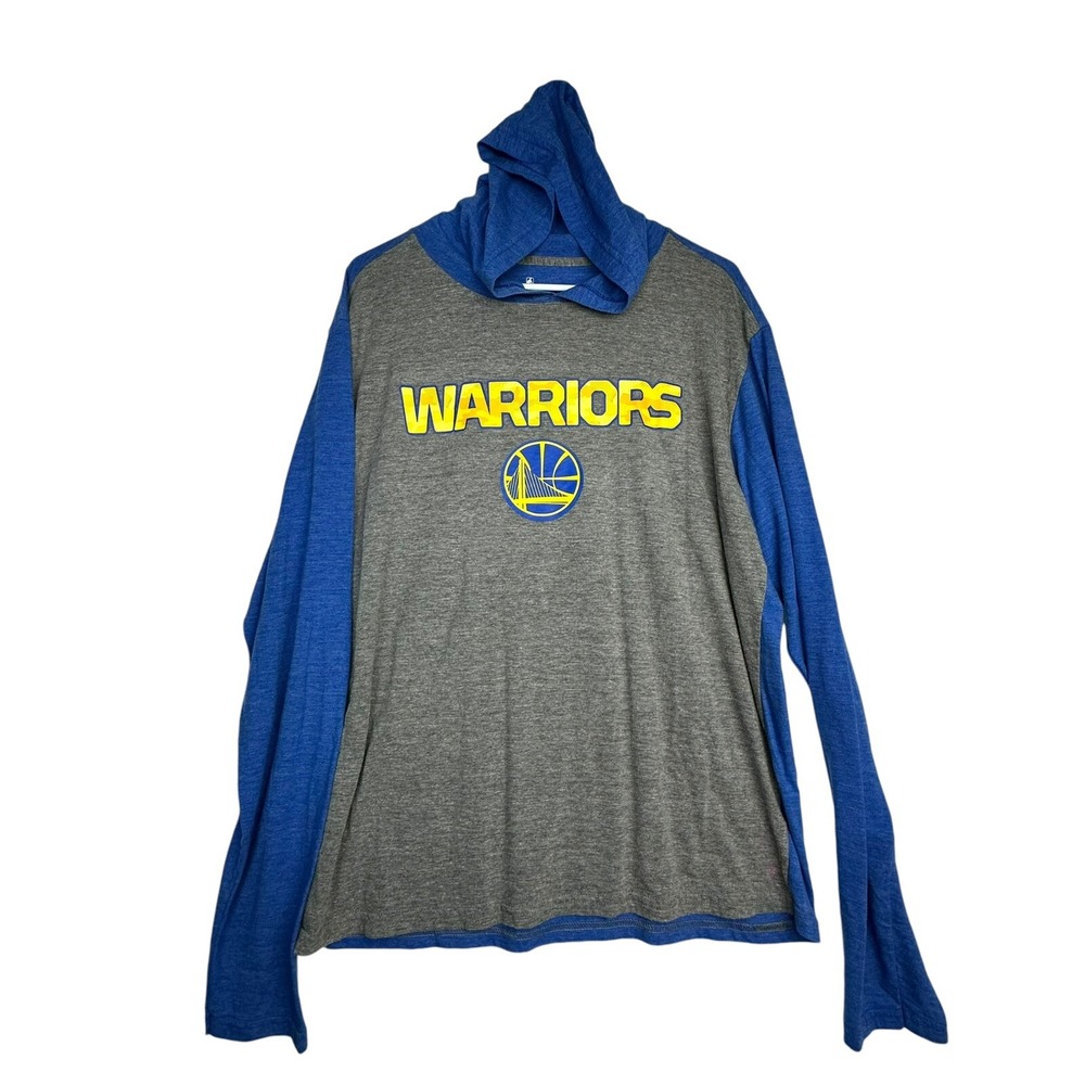 Golden State Warriors XL Long Sleeve Hooded Shirt Fanatics